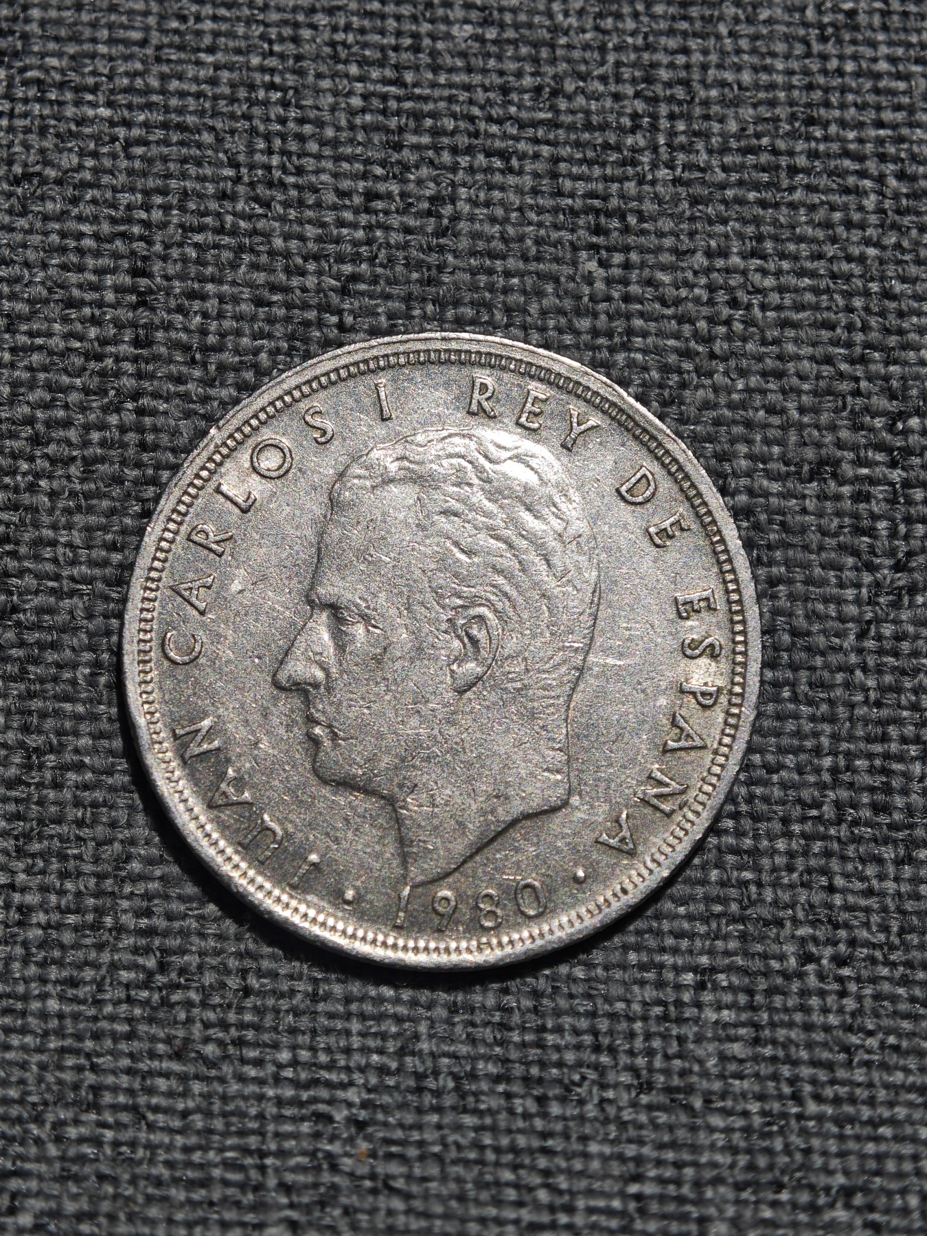 外国硬币收藏店第3期 西班牙1980年1982世界杯5比塞塔纪念币