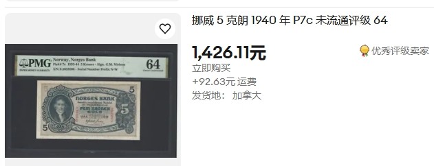 【Blue Auction】✨世界纸币精拍第400期盛典——白金之夜