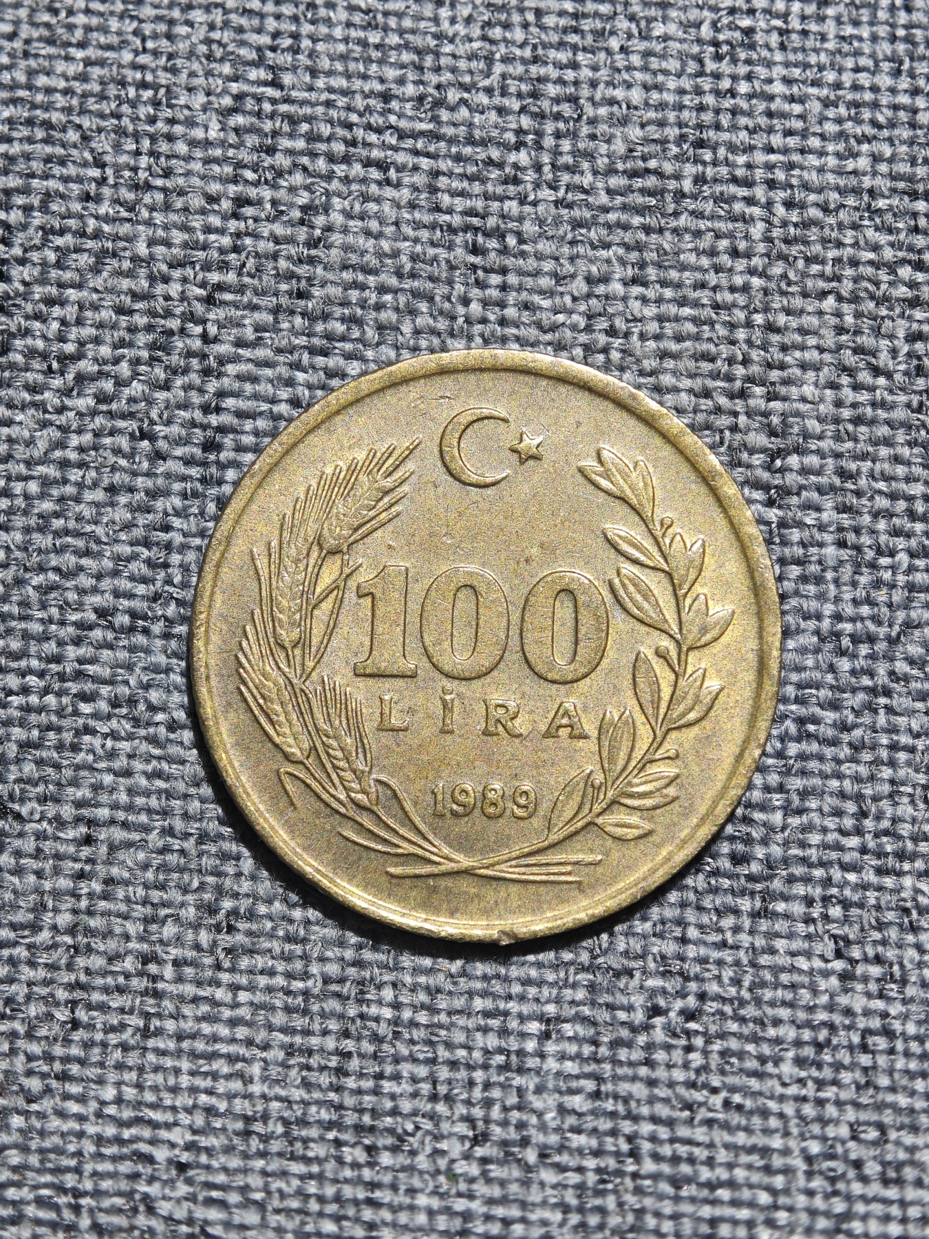 外国硬币收藏店第3期 土耳其1989年100里拉
