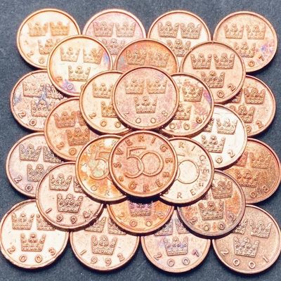 231202 瑞典50欧尔单枚