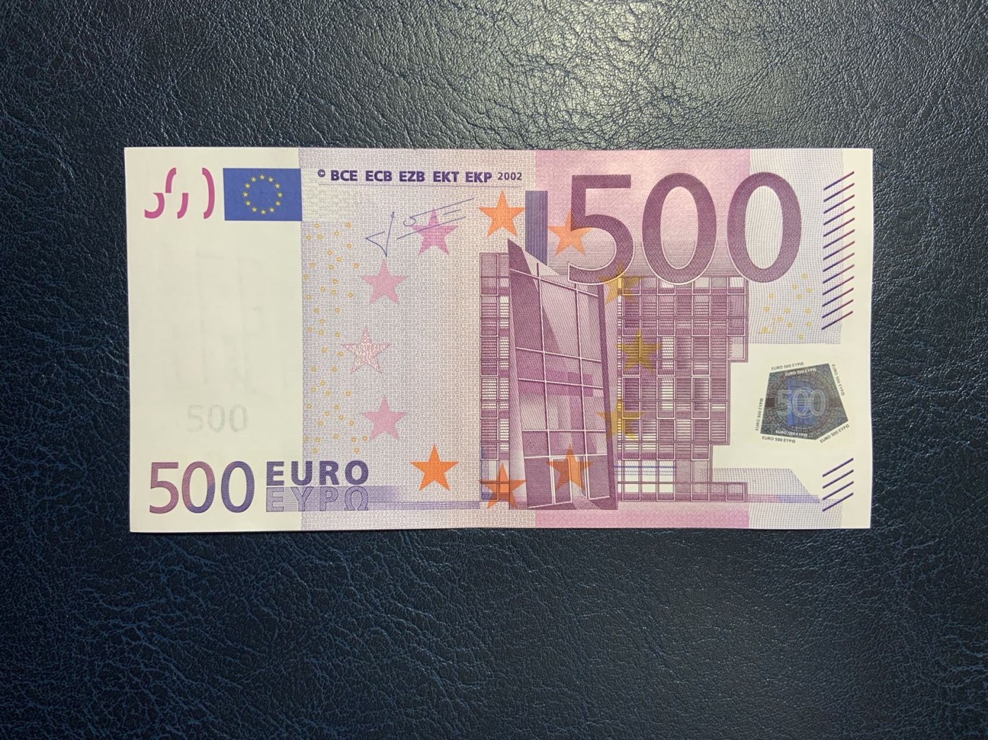 收藏联盟Quantum Auction 第308期拍卖  欧盟国家德国2002年500欧元 品相UNC 边角微瑕 细节如图 已经停止发行