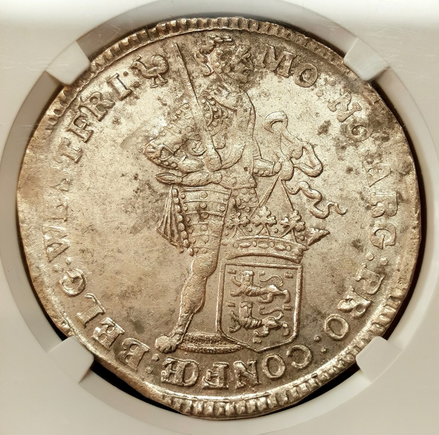 凡希社世界钱币微拍第二百五十六期 荐！1757联省共和国西弗里斯兰贸易塔勒NGC-MS63早期年份书价高！