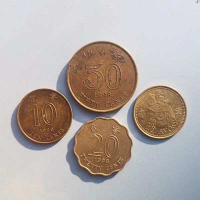 【易洋钱喜】第22场 外国硬币专场 满百包邮 - 港澳硬币一组