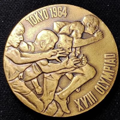 20240616 - 日本奥林匹克大会纪念铜章 厚重品 30mm 铜章收藏 保真随机发货