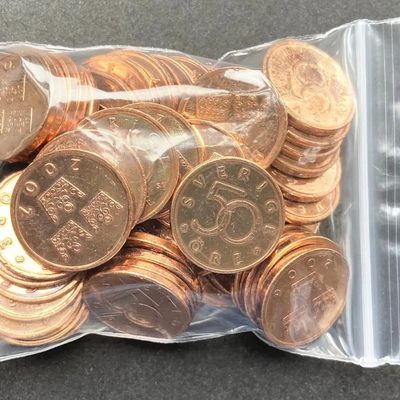 231202 瑞典50欧尔单枚