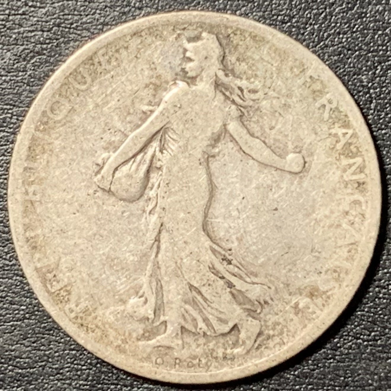 紫瑗钱币——第329期拍卖 法国 1898年 播种女神 1法郎 5克 0.835银