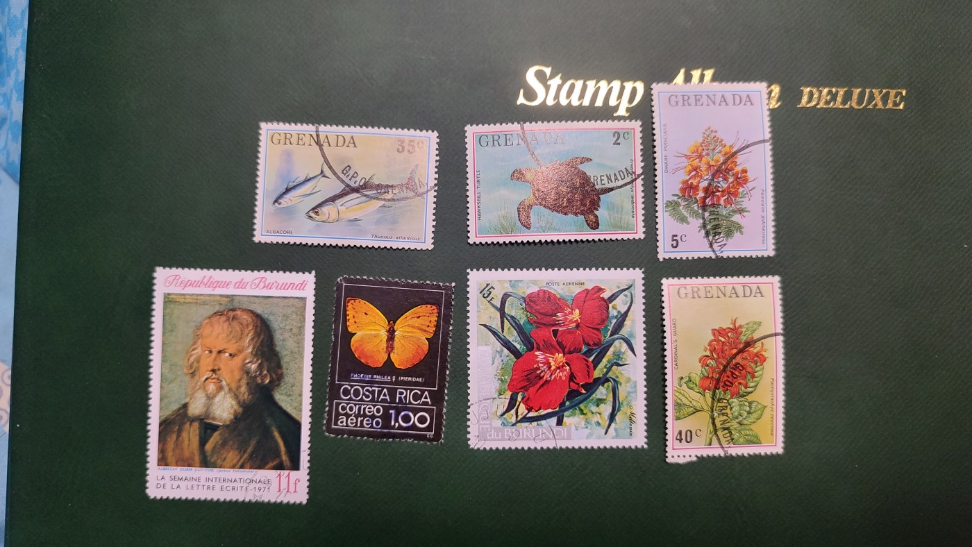 一月邮币社第十期拍卖国际邮票专场 格林纳达动植物信销等