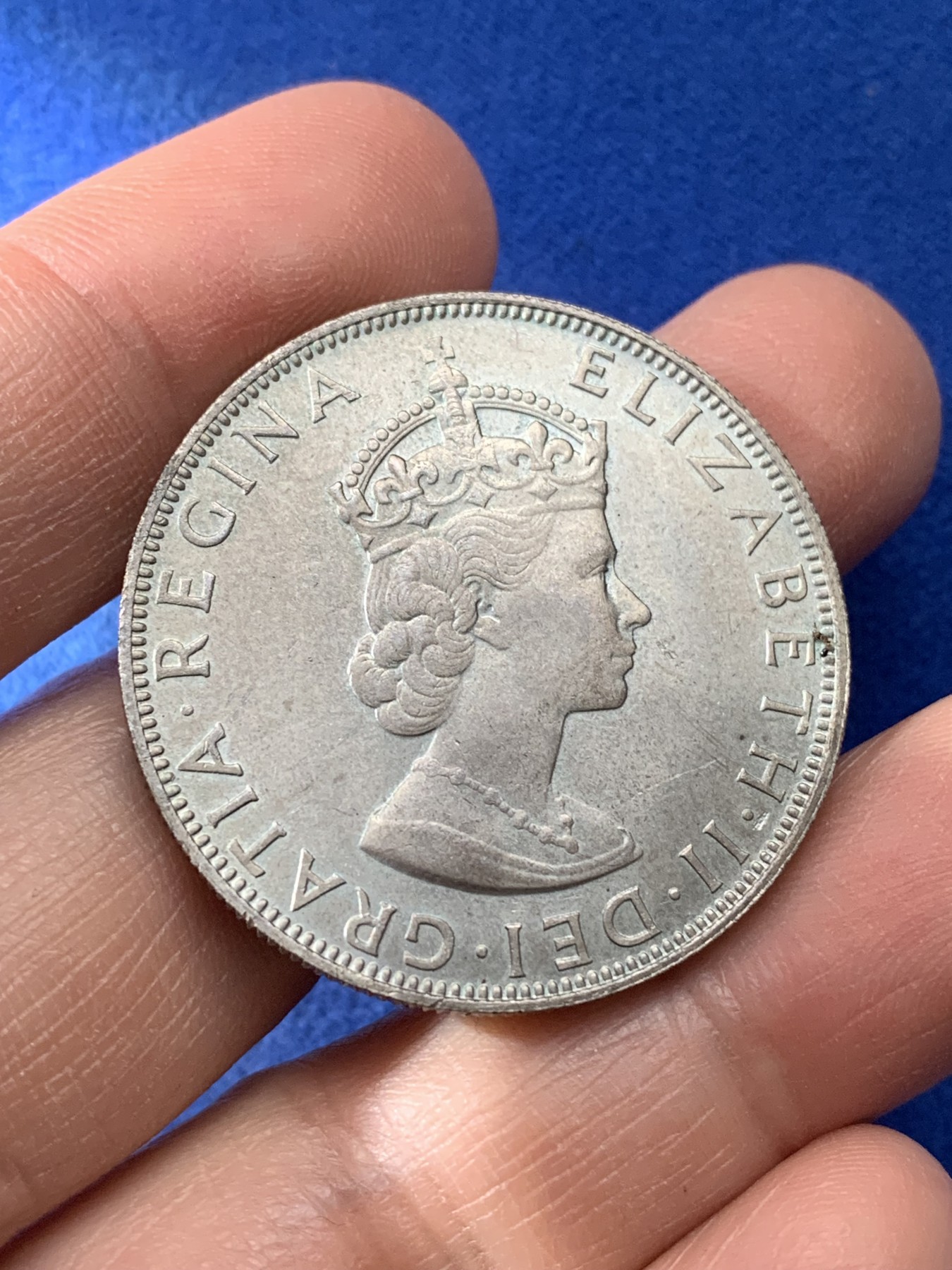 《竞宝斋》第221场-周日，周一 2场 (全场包邮) 百慕大1964年1克朗银币