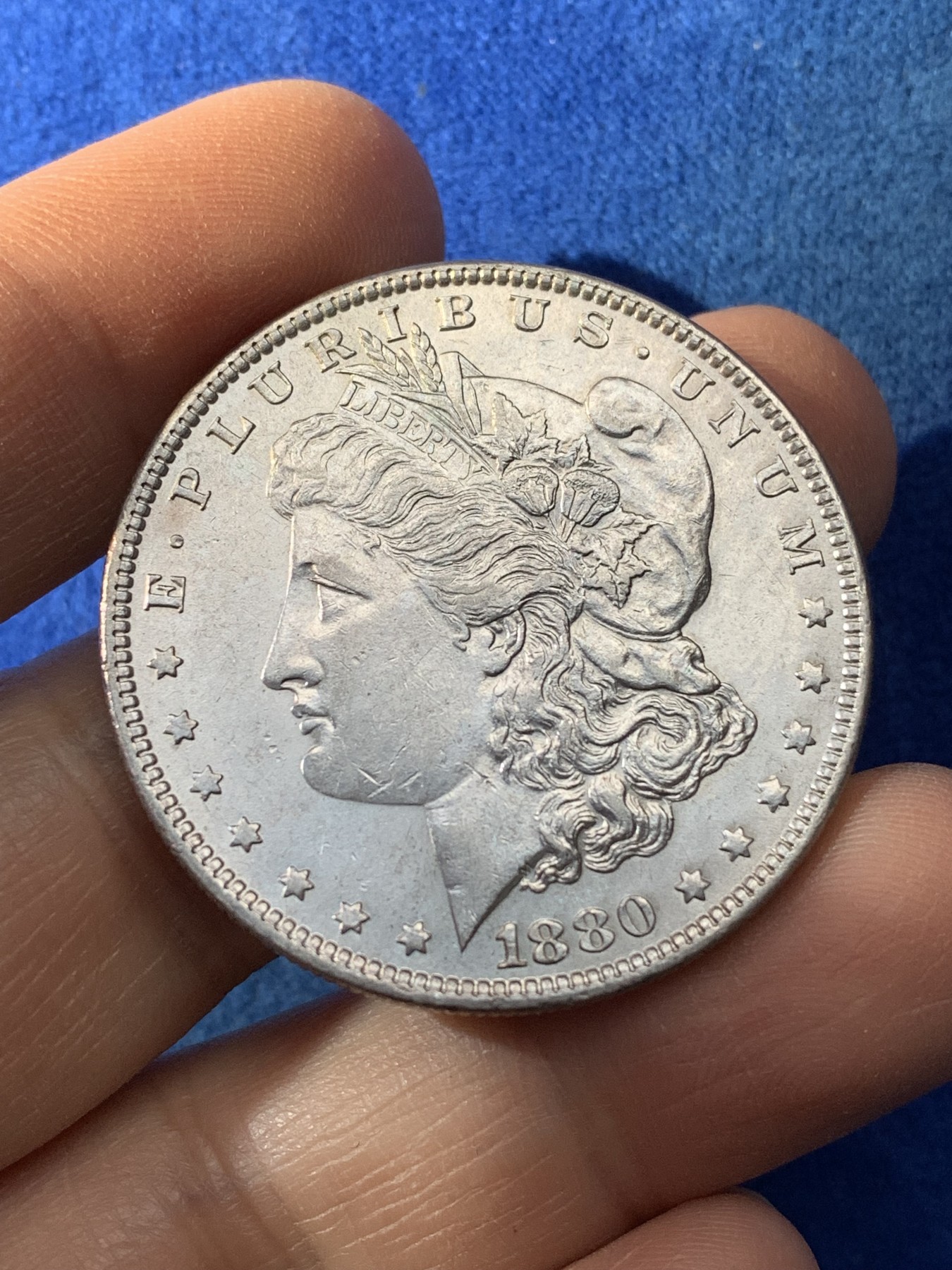 《竞宝斋》第221场-周日，周一 2场 (全场包邮) 美国1880 摩根大银币