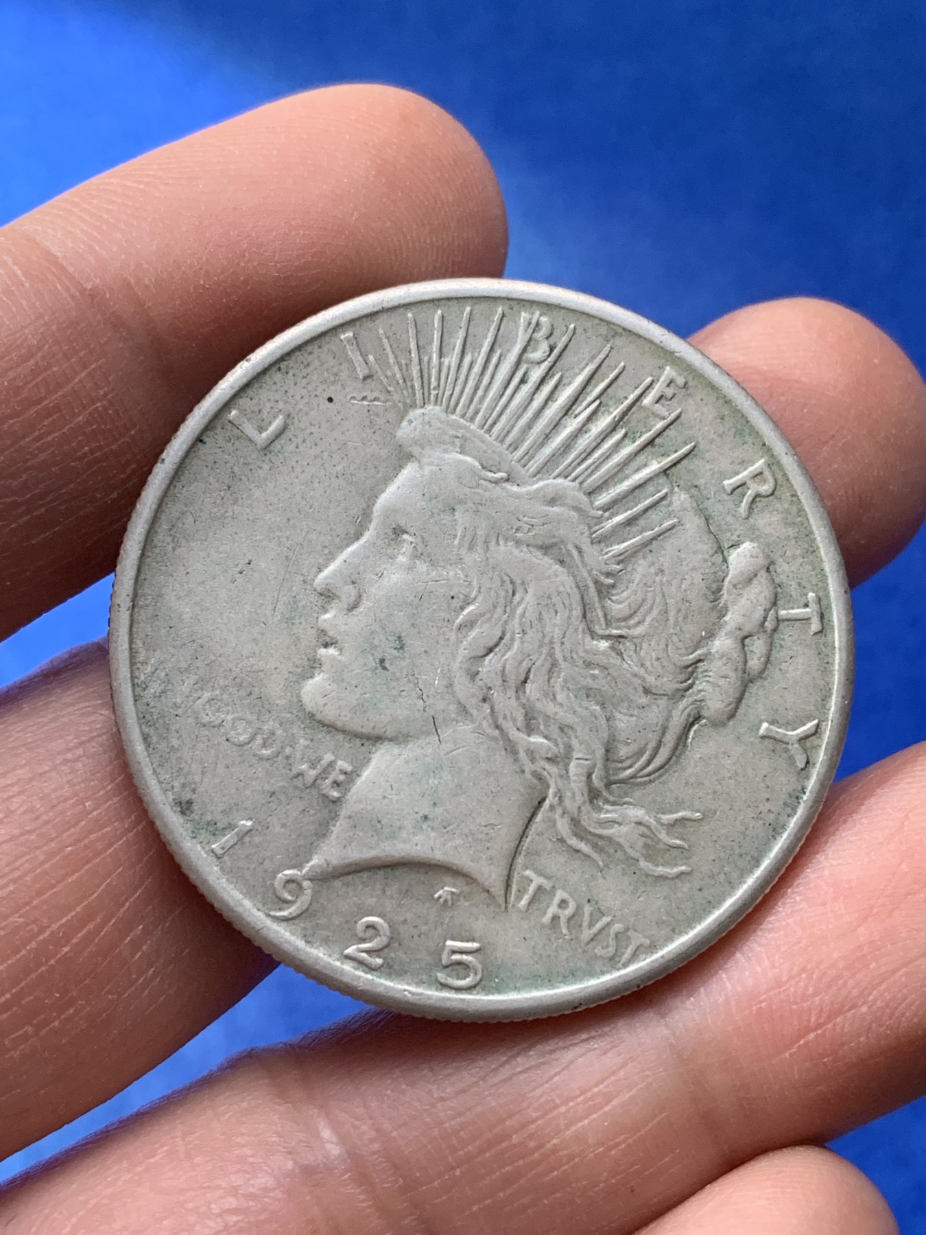 《竞宝斋》第221场-周日，周一 2场 (全场包邮) 美国1925年和平鸽1美元大银币