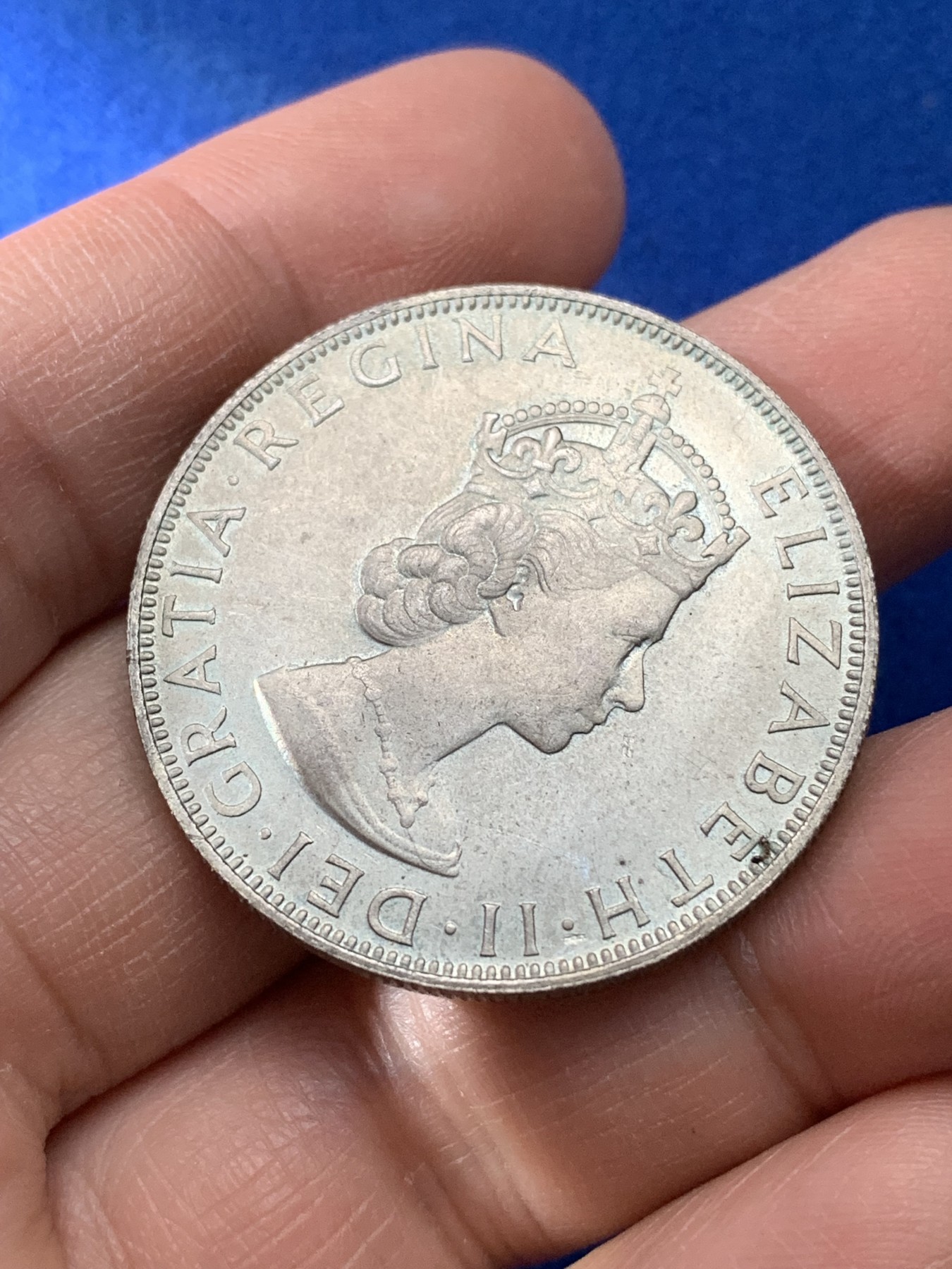 《竞宝斋》第221场-周日，周一 2场 (全场包邮) 百慕大1964年1克朗银币