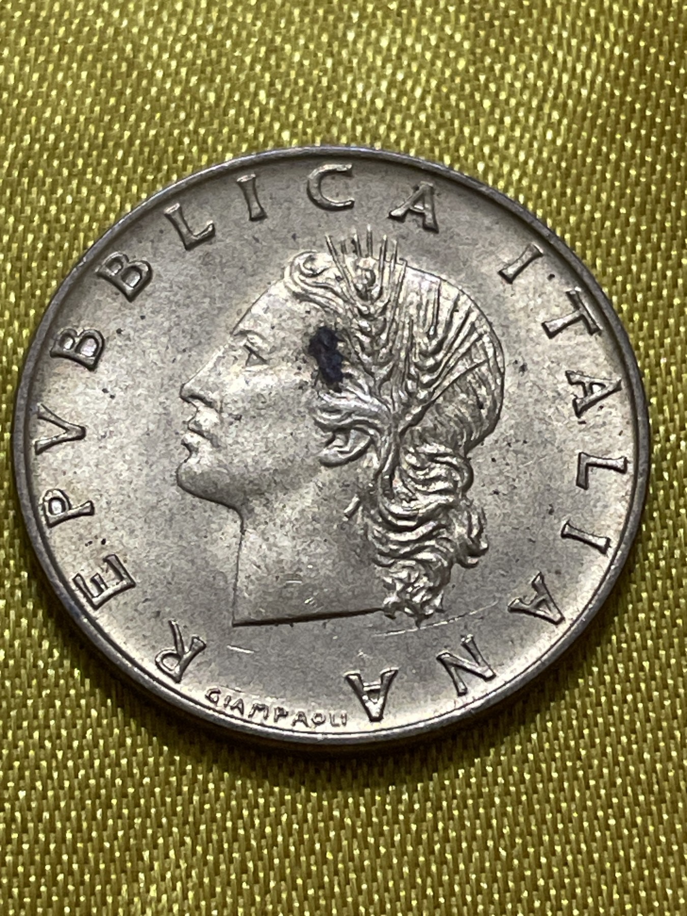 神仙姐姐散币好品专场第十期（无佣金，预留三期自动发出 1970年意大利20里拉黄铜币