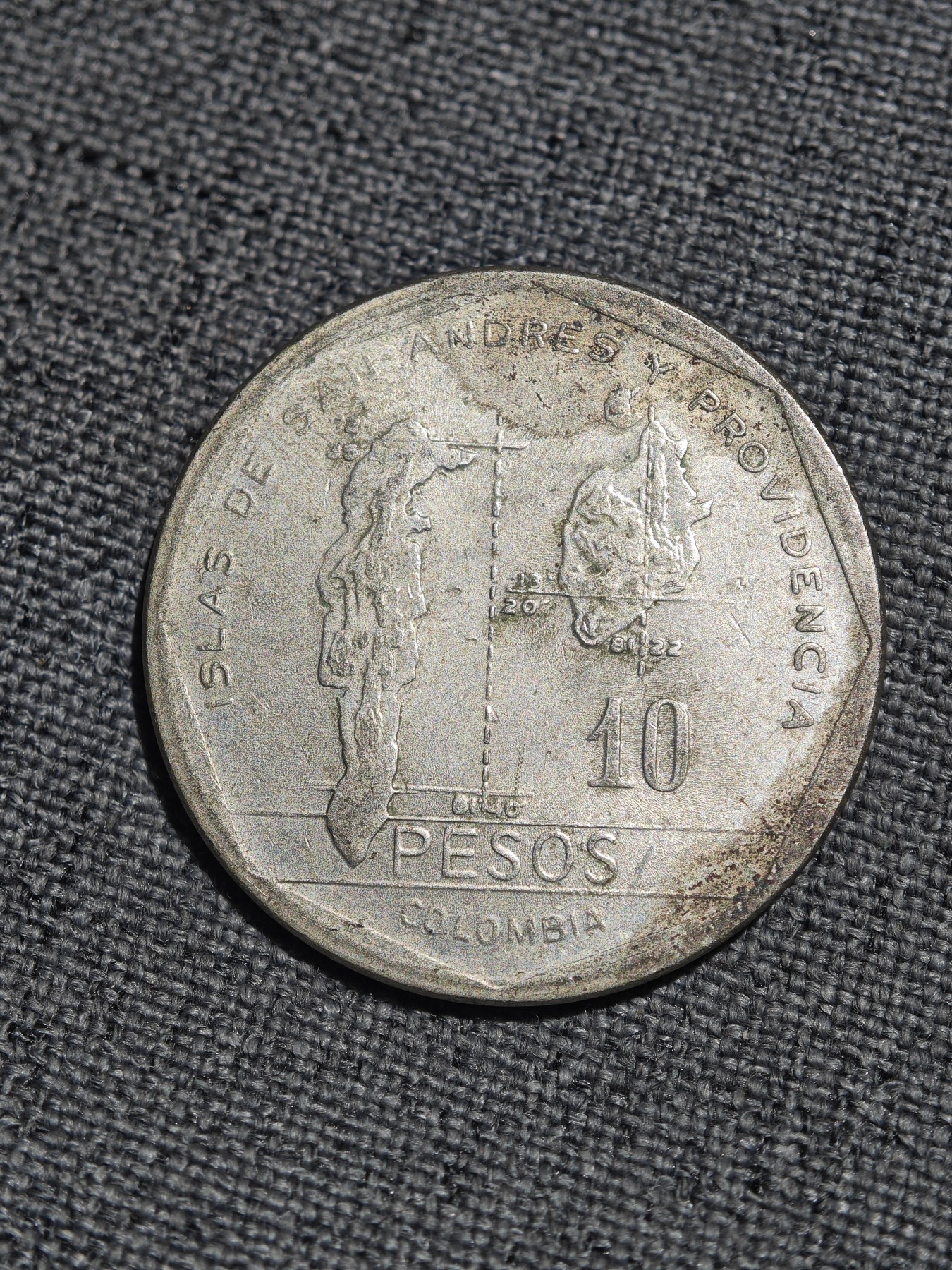 外国硬币收藏店第4期 哥伦比亚1981骑马10比索