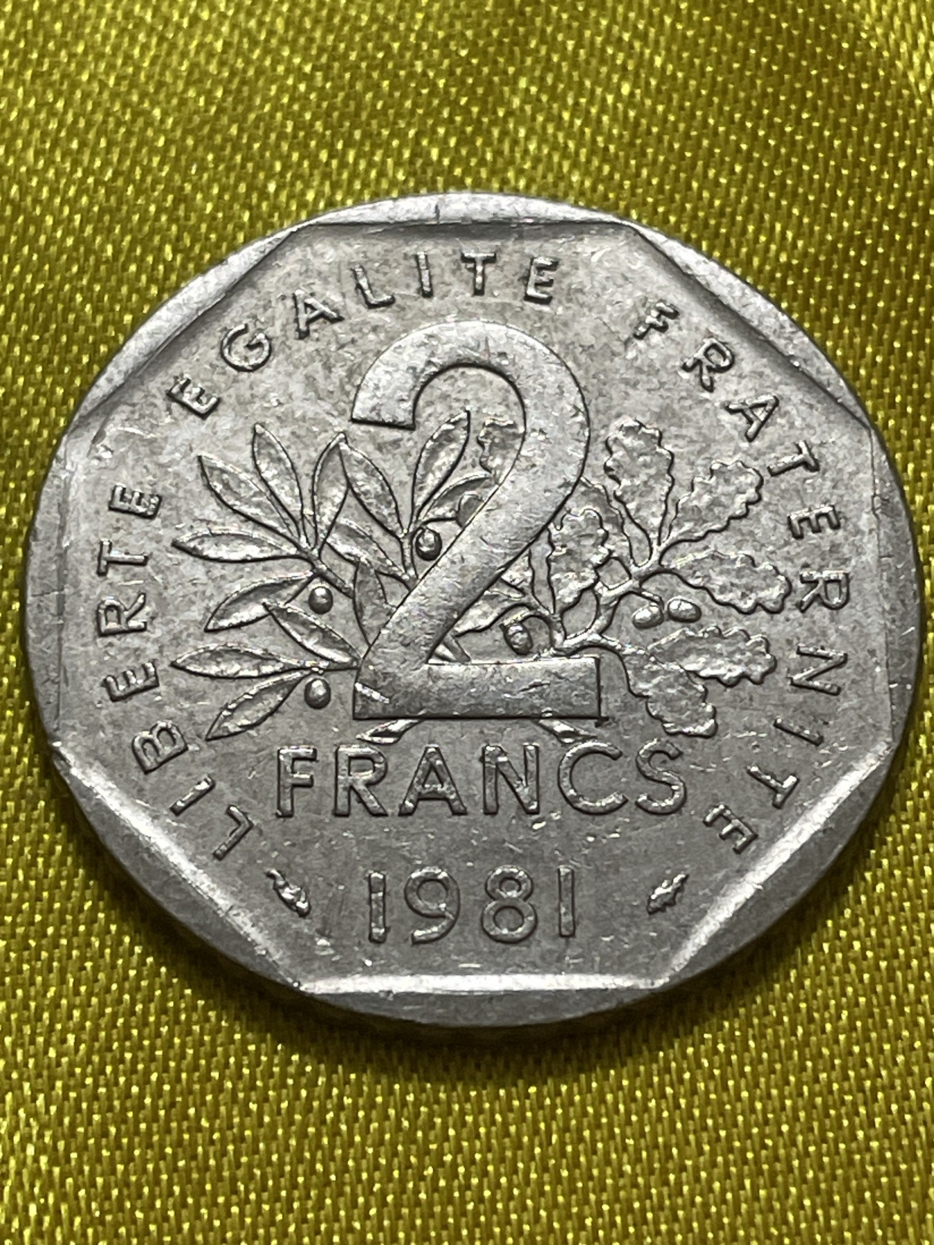 神仙姐姐散币好品专场第十期（无佣金，预留三期自动发出 美品1981年法国播种女神2法郎