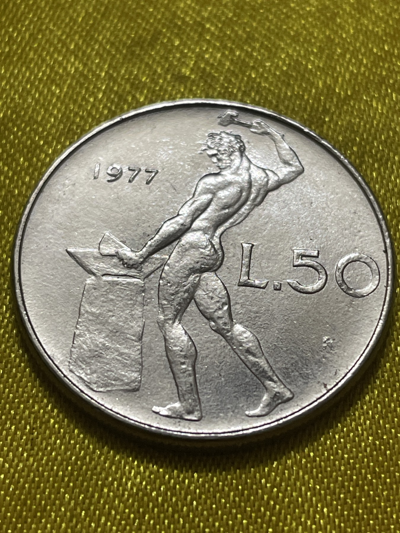 神仙姐姐散币好品专场第十期（无佣金，预留三期自动发出 好品1977年意大利50里拉