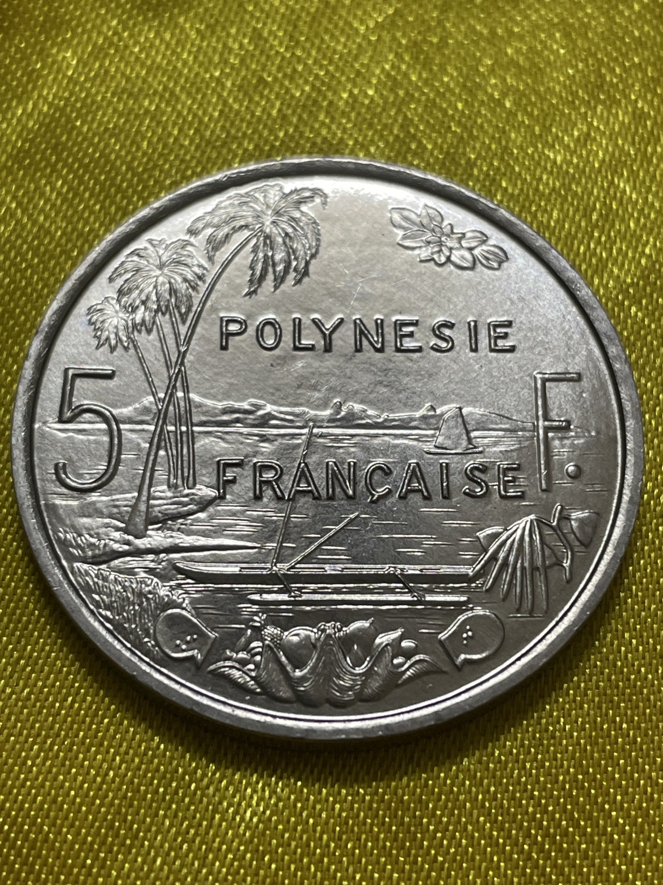 神仙姐姐散币好品专场第十期（无佣金，预留三期自动发出 全新卷拆1999年法属波利尼西亚5法郎