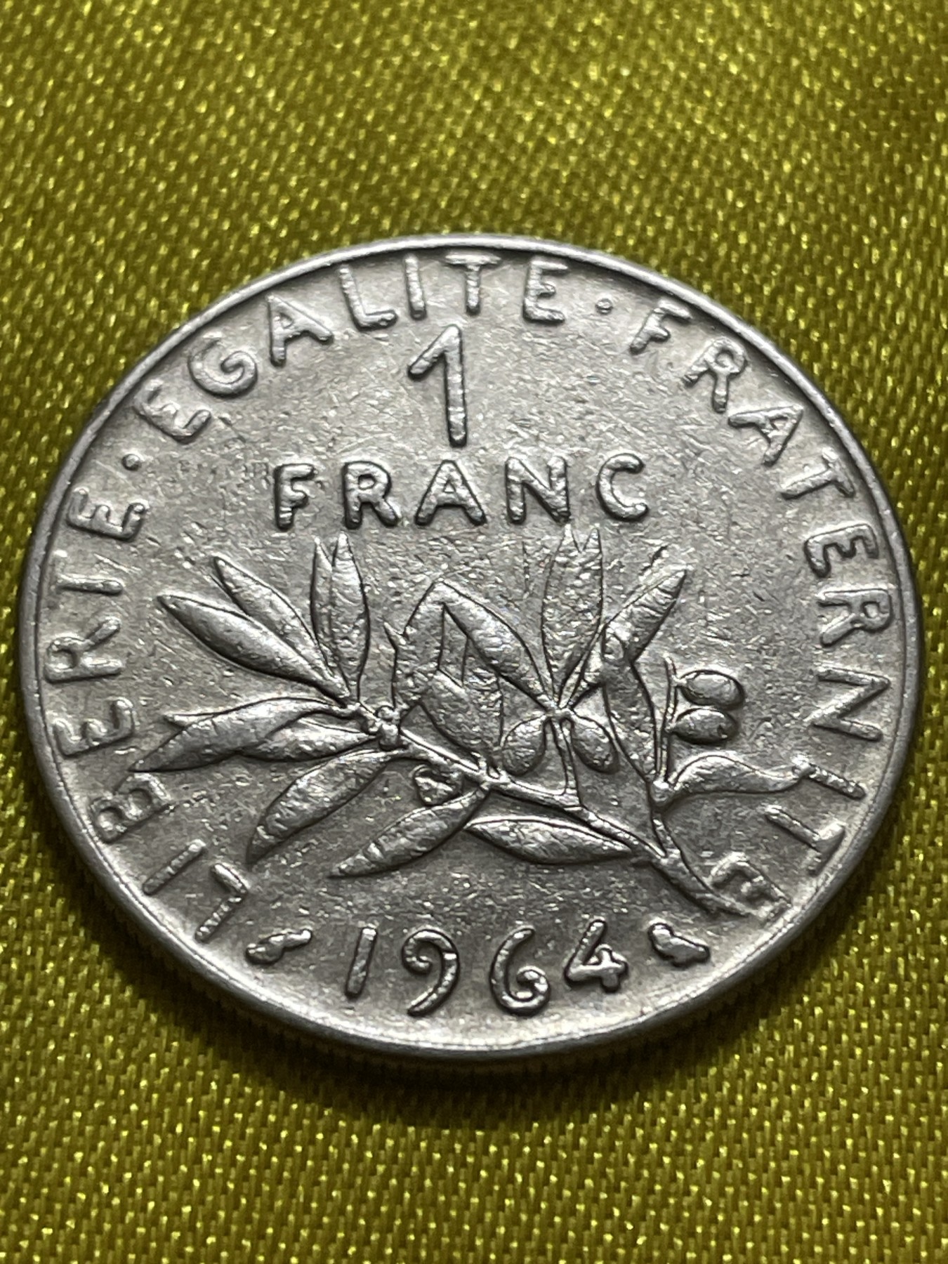 神仙姐姐散币好品专场第十期（无佣金，预留三期自动发出 原光品相1964年法国播种女神1法郎