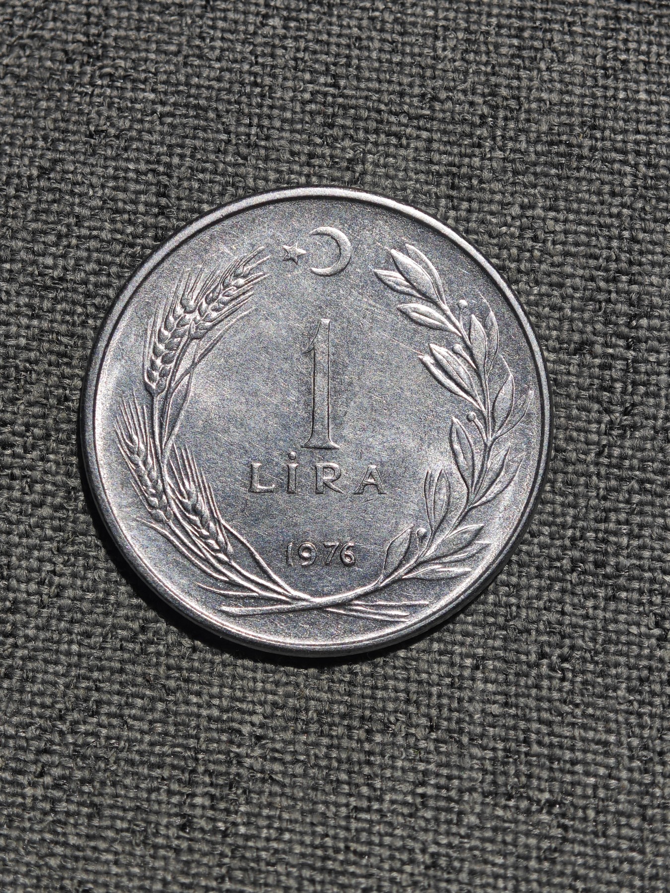 外国硬币收藏店第4期 土耳其1976年凯末尔1里拉