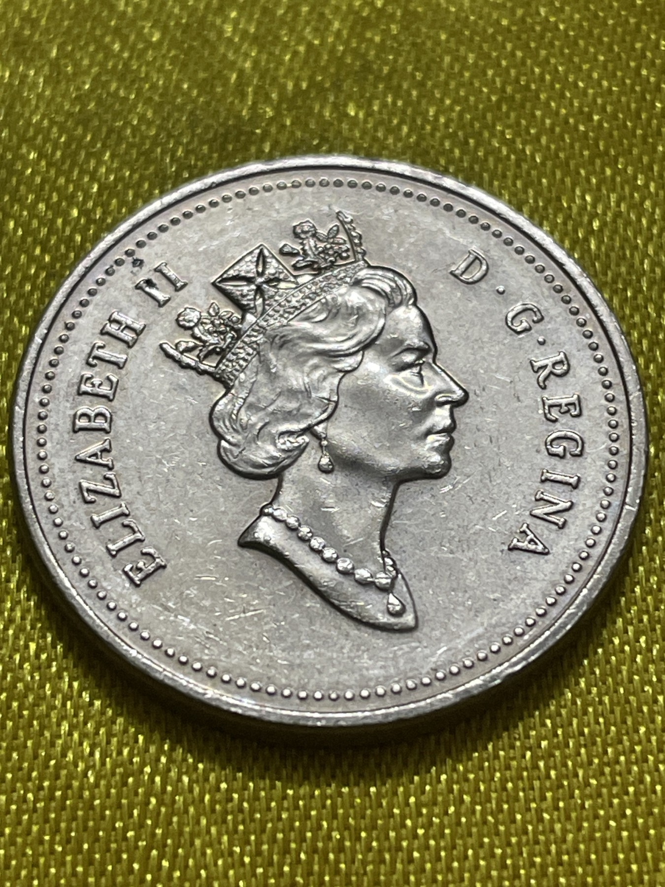 神仙姐姐散币好品专场第十期（无佣金，预留三期自动发出 原光品相1993年加拿大5分