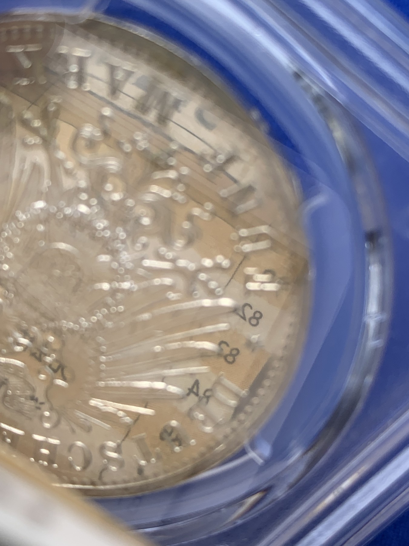 《竞宝斋》第221场-周日，周一 2场 (全场包邮) PCGS-PR65CAM,德国1914年安哈特德绍，结婚纪念5马克精制银币，金色靓丽包浆，高分精铸马克愈发稀少