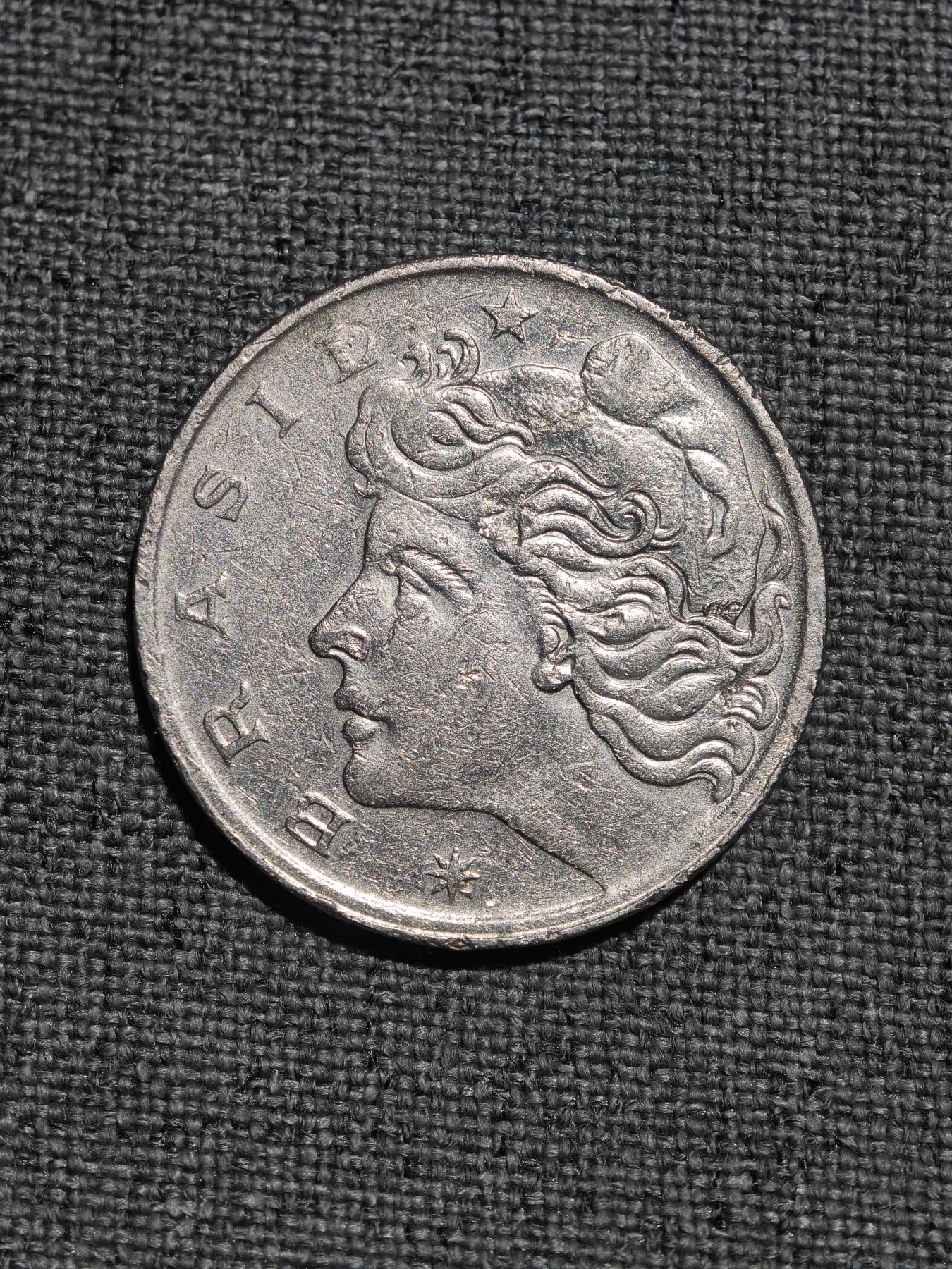 外国硬币收藏店第4期 巴西1967年女神邮轮50分