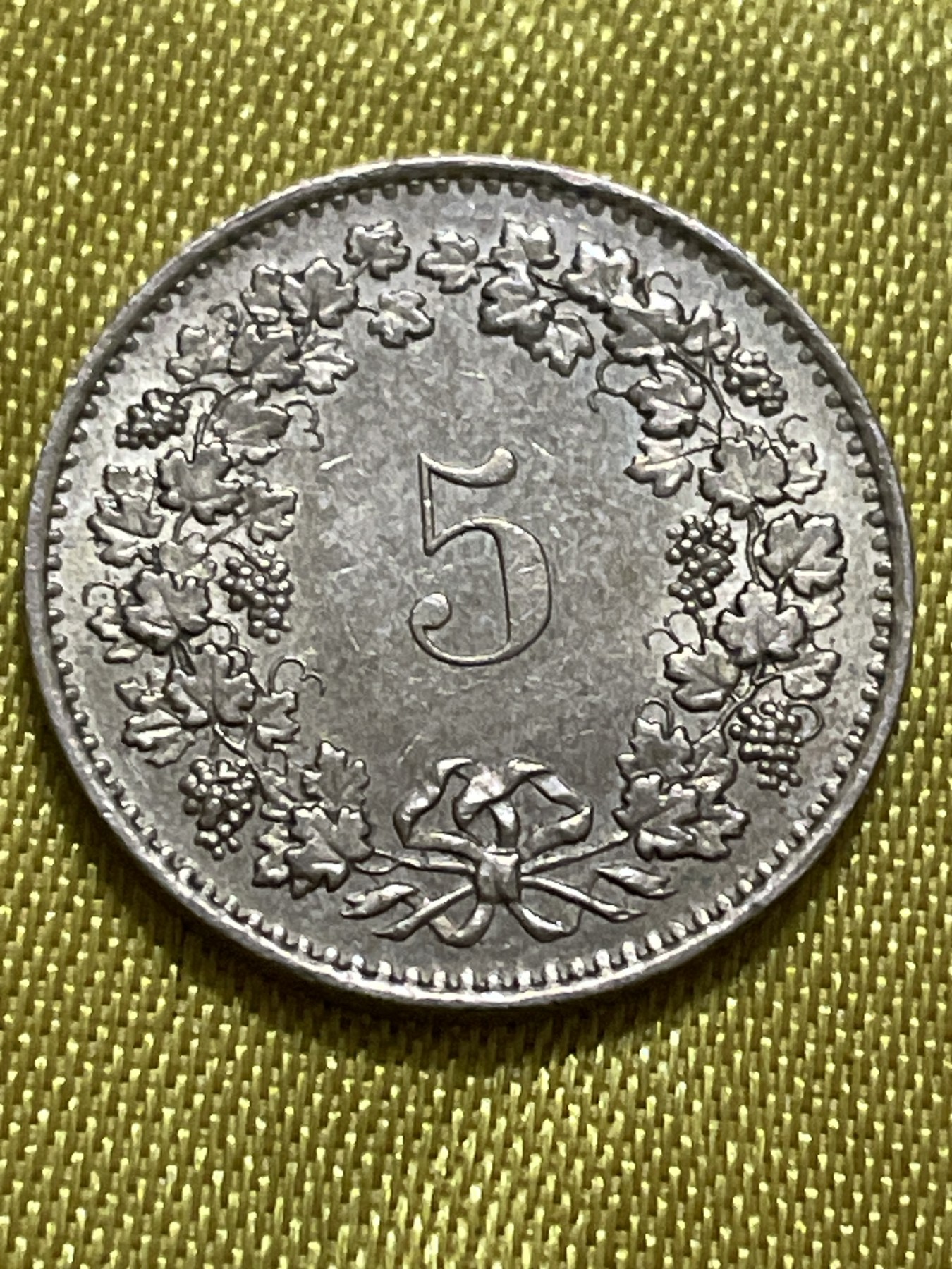 神仙姐姐散币好品专场第十期（无佣金，预留三期自动发出 1981年瑞士5生丁黄铜币