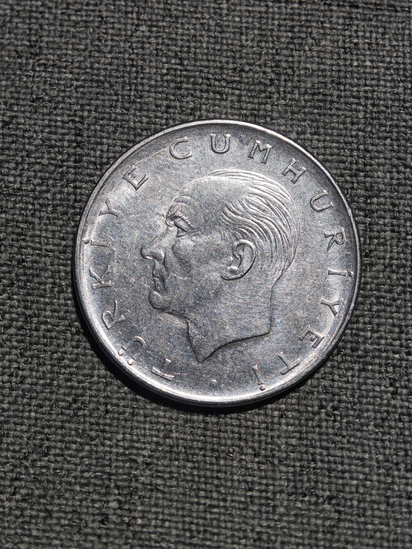 外国硬币收藏店第4期 土耳其1976年凯末尔1里拉