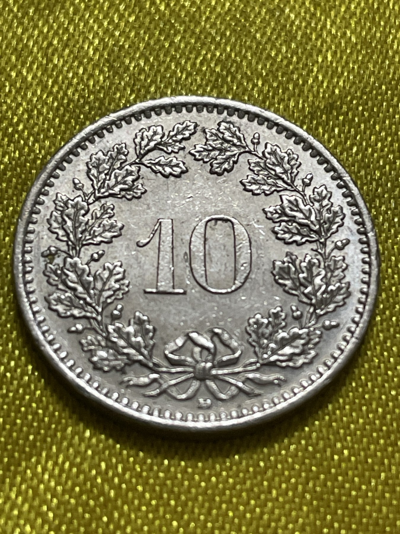 神仙姐姐散币好品专场第十期（无佣金，预留三期自动发出 1989年瑞士10生丁