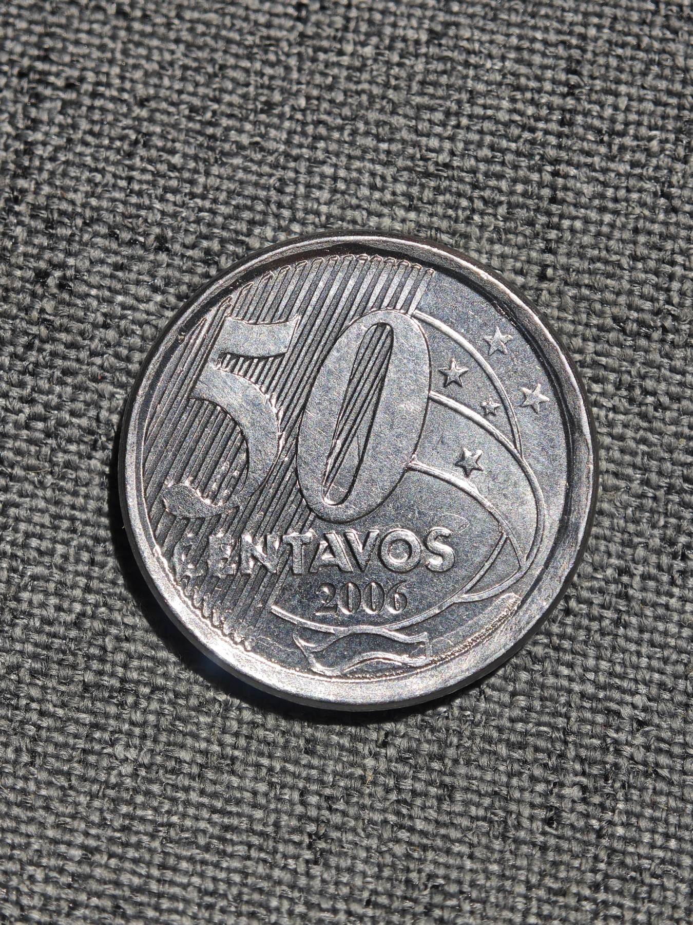 外国硬币收藏店第4期 巴西2006年50分厚重硬币