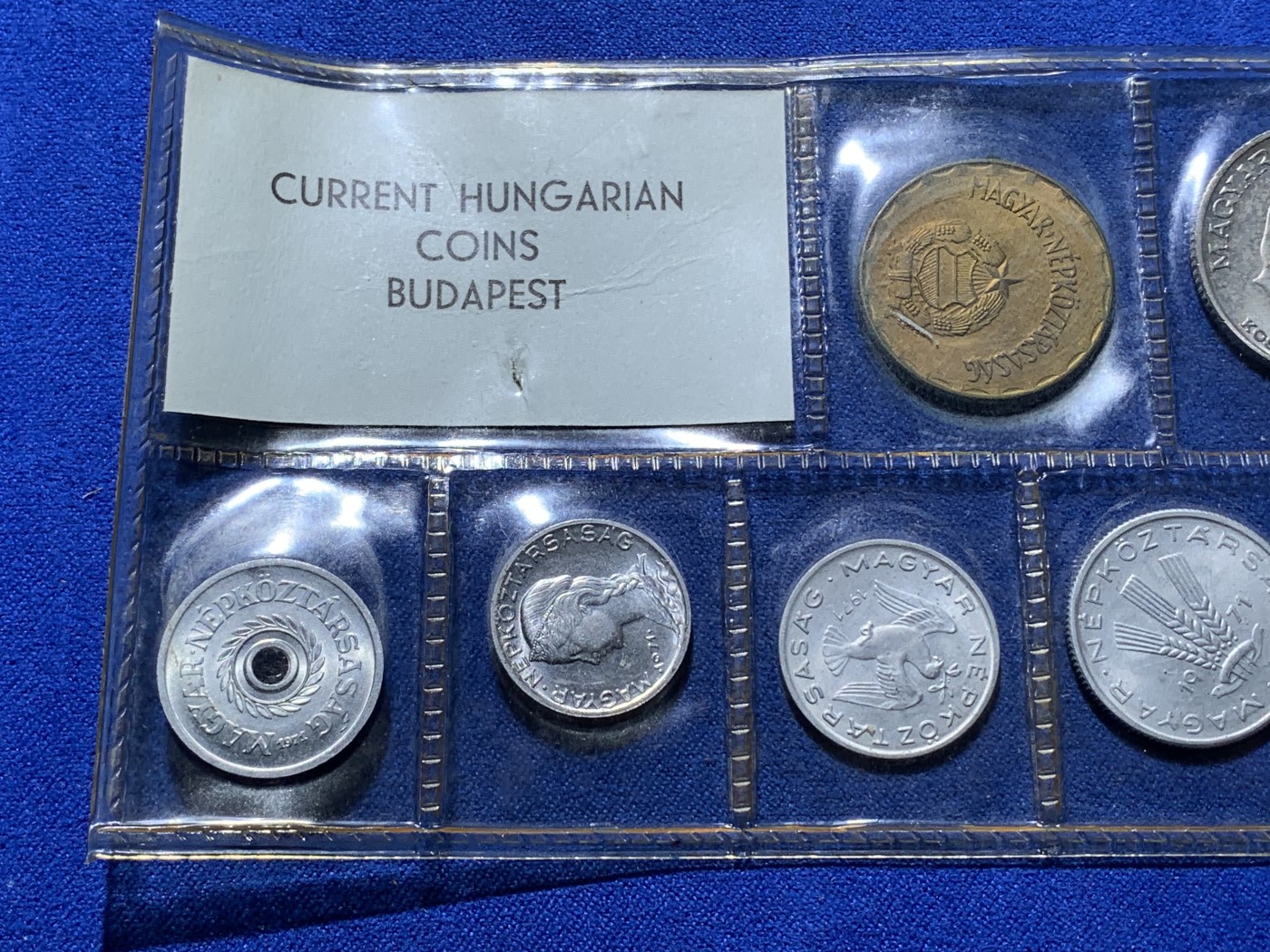 《竞宝斋》第221场-周日，周一 2场 (全场包邮) 匈牙利1971年清年普制套币