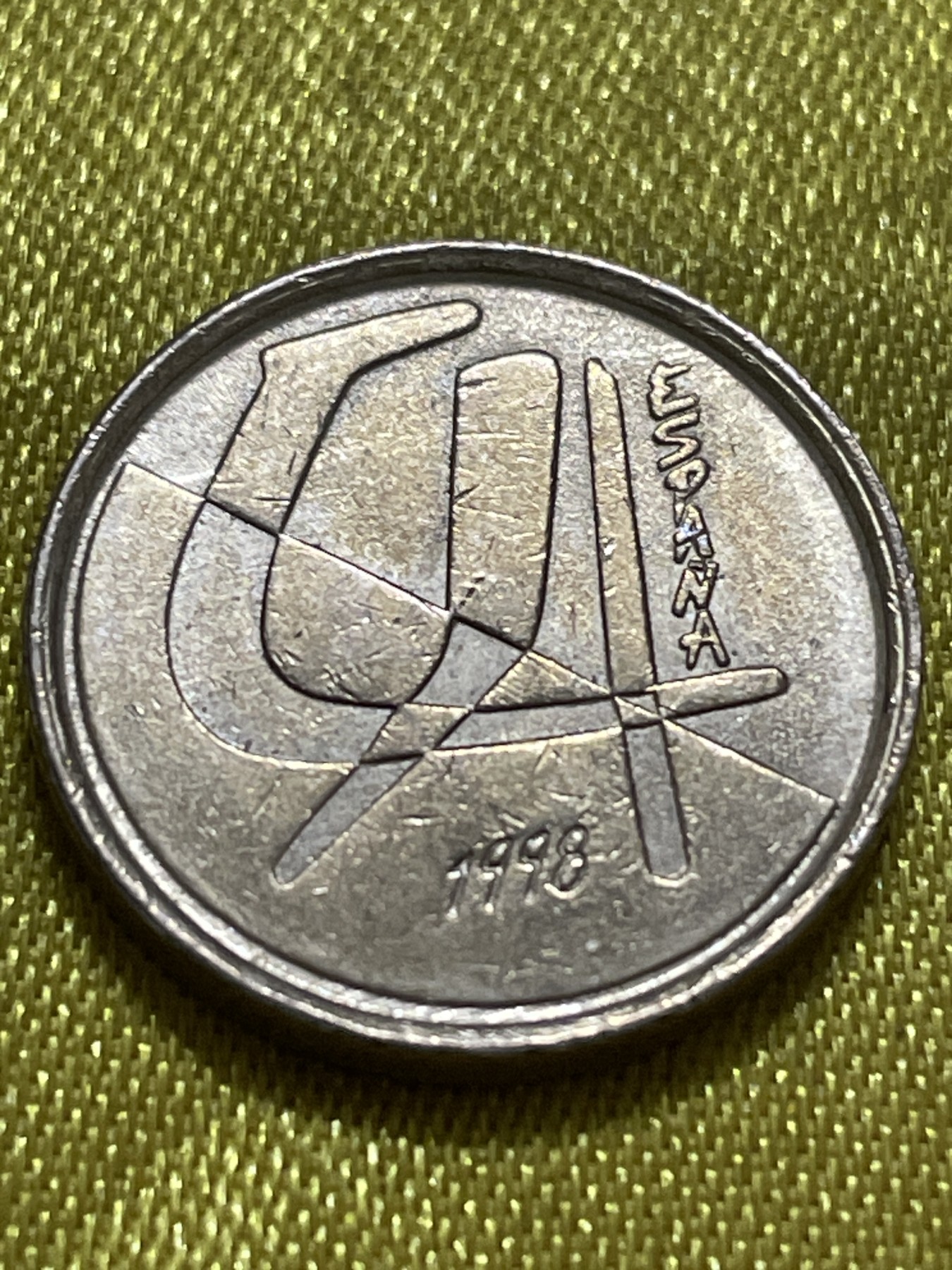 神仙姐姐散币好品专场第十期（无佣金，预留三期自动发出 1998年西班牙5比塞塔黄铜纪念币