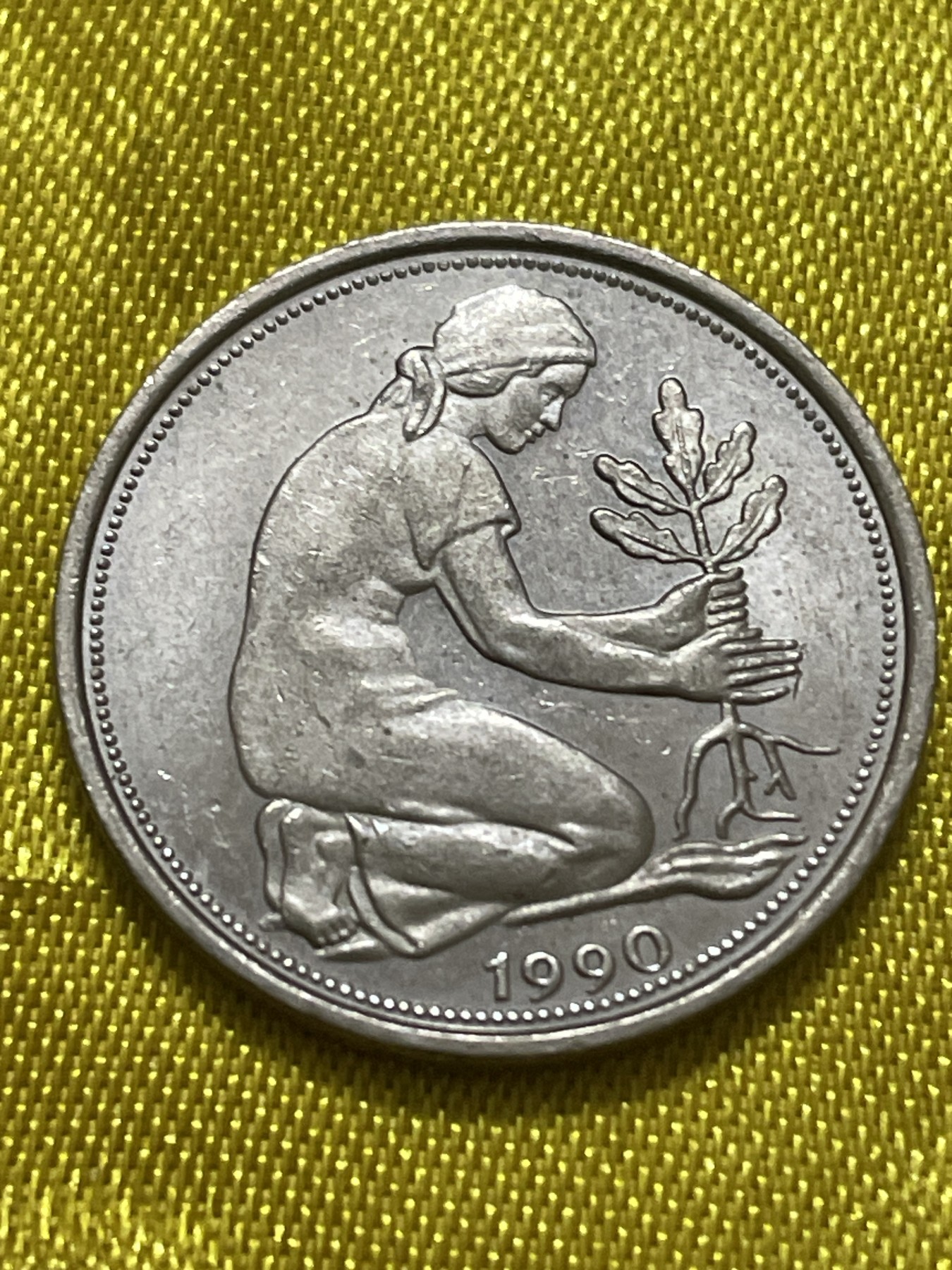 神仙姐姐散币好品专场第十期（无佣金，预留三期自动发出 原光品相1990年德国50芬尼