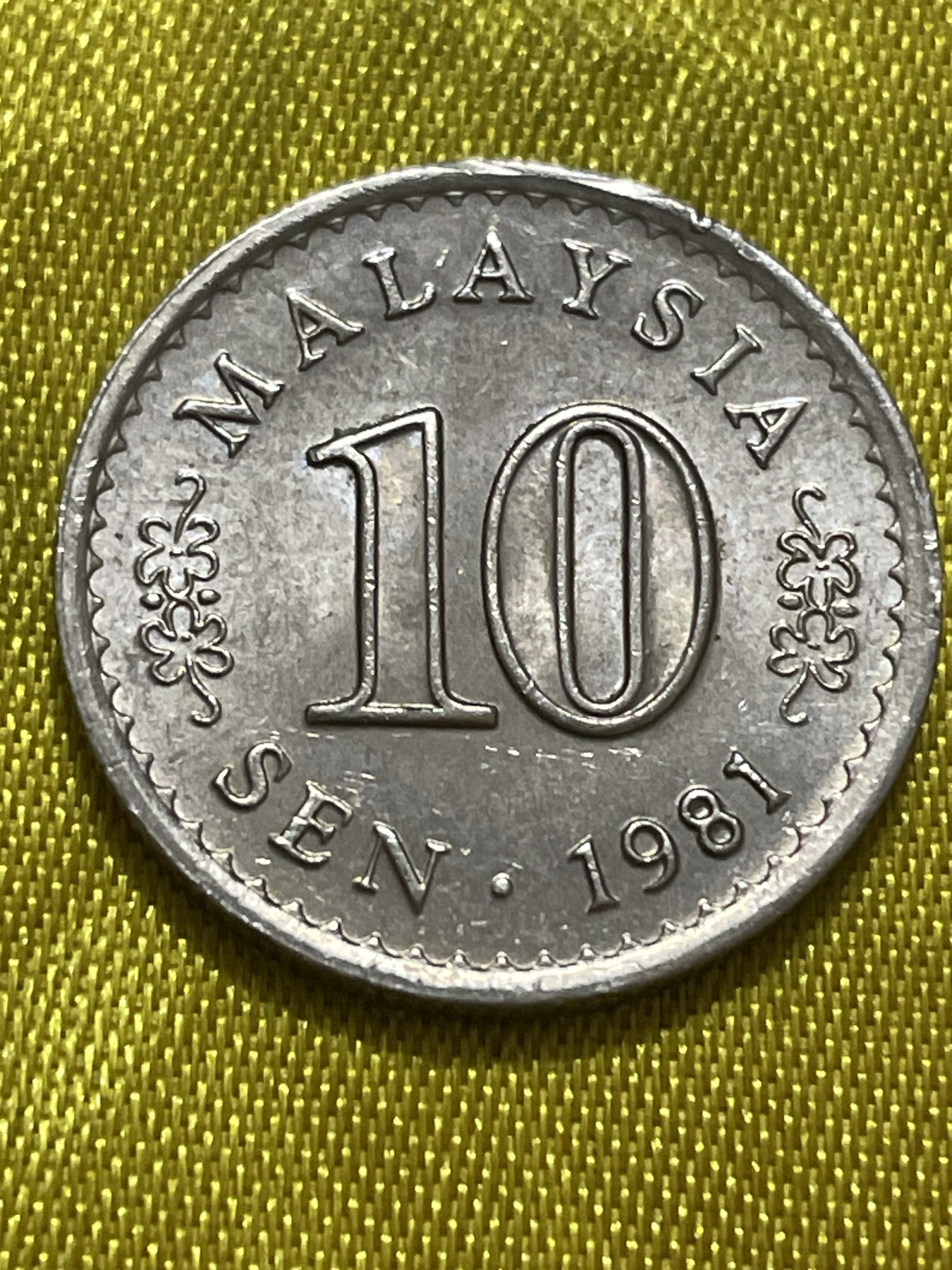 神仙姐姐散币好品专场第十期（无佣金，预留三期自动发出 原光品相马来西亚1981年10分