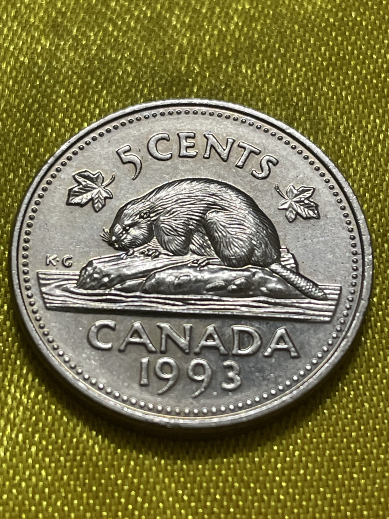 神仙姐姐散币好品专场第十期（无佣金，预留三期自动发出 原光品相1993年加拿大5分