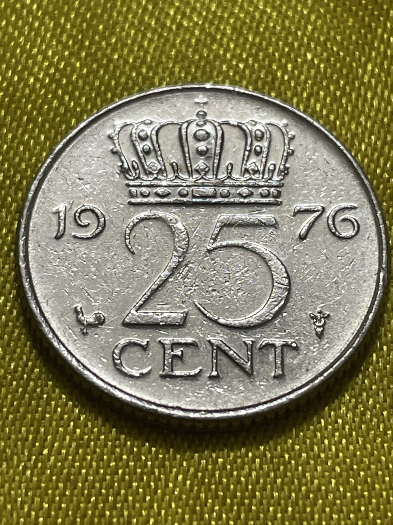 神仙姐姐散币好品专场第十期（无佣金，预留三期自动发出 1976年荷兰25分