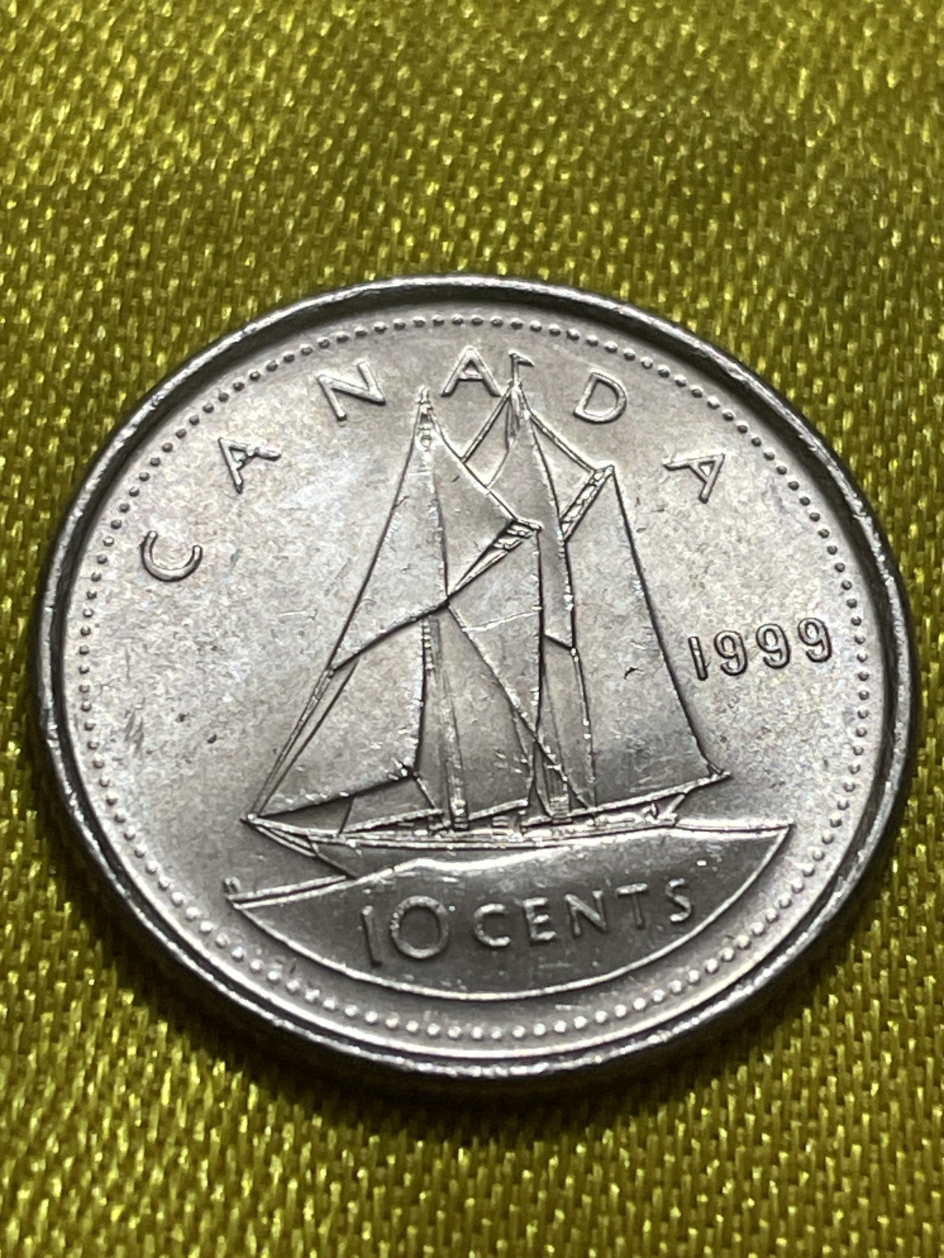 神仙姐姐散币好品专场第十期（无佣金，预留三期自动发出 原光品相1999年加拿大10分