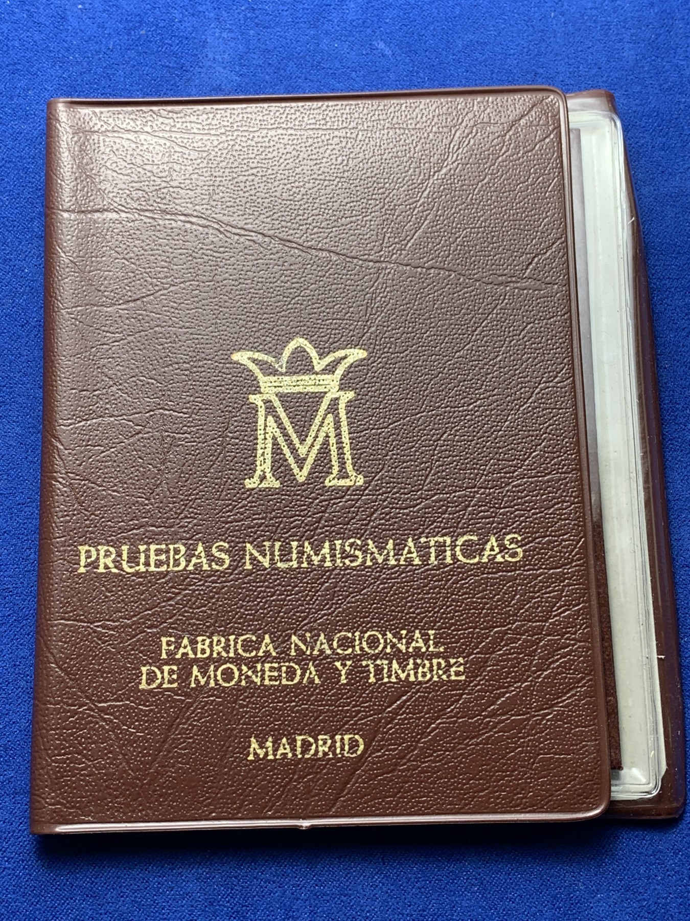 《竞宝斋》第221场-周日，周一 2场 (全场包邮) 本装 西班牙 1972年 佛朗哥六枚套 PROOF 精制套币 原厂包装
