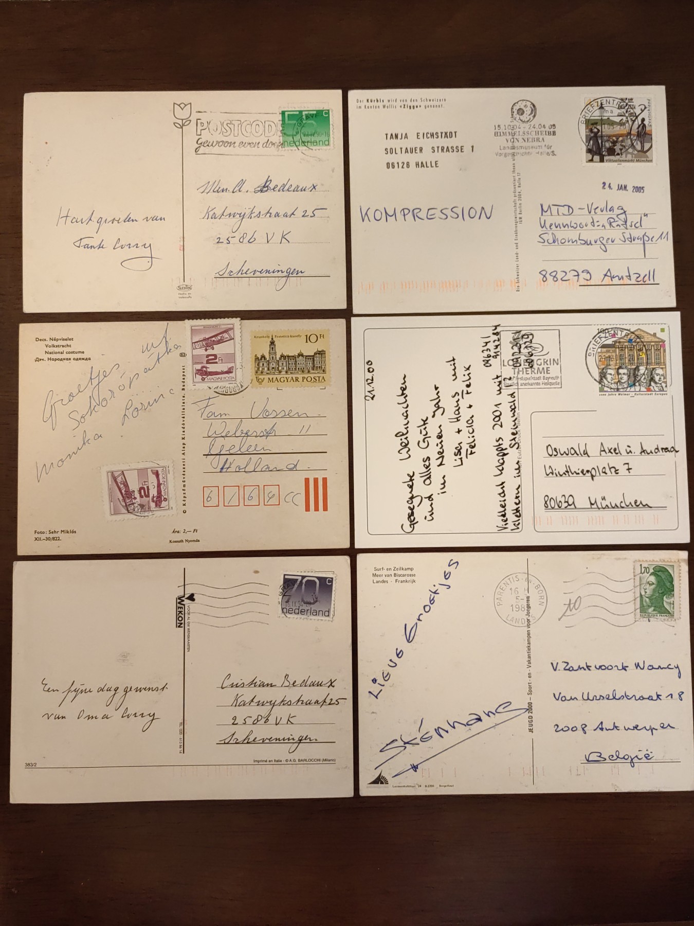 多国邮品🌞放大漏💥🔥💥组合专场 第③⑤场 杂锦实寄精品6件