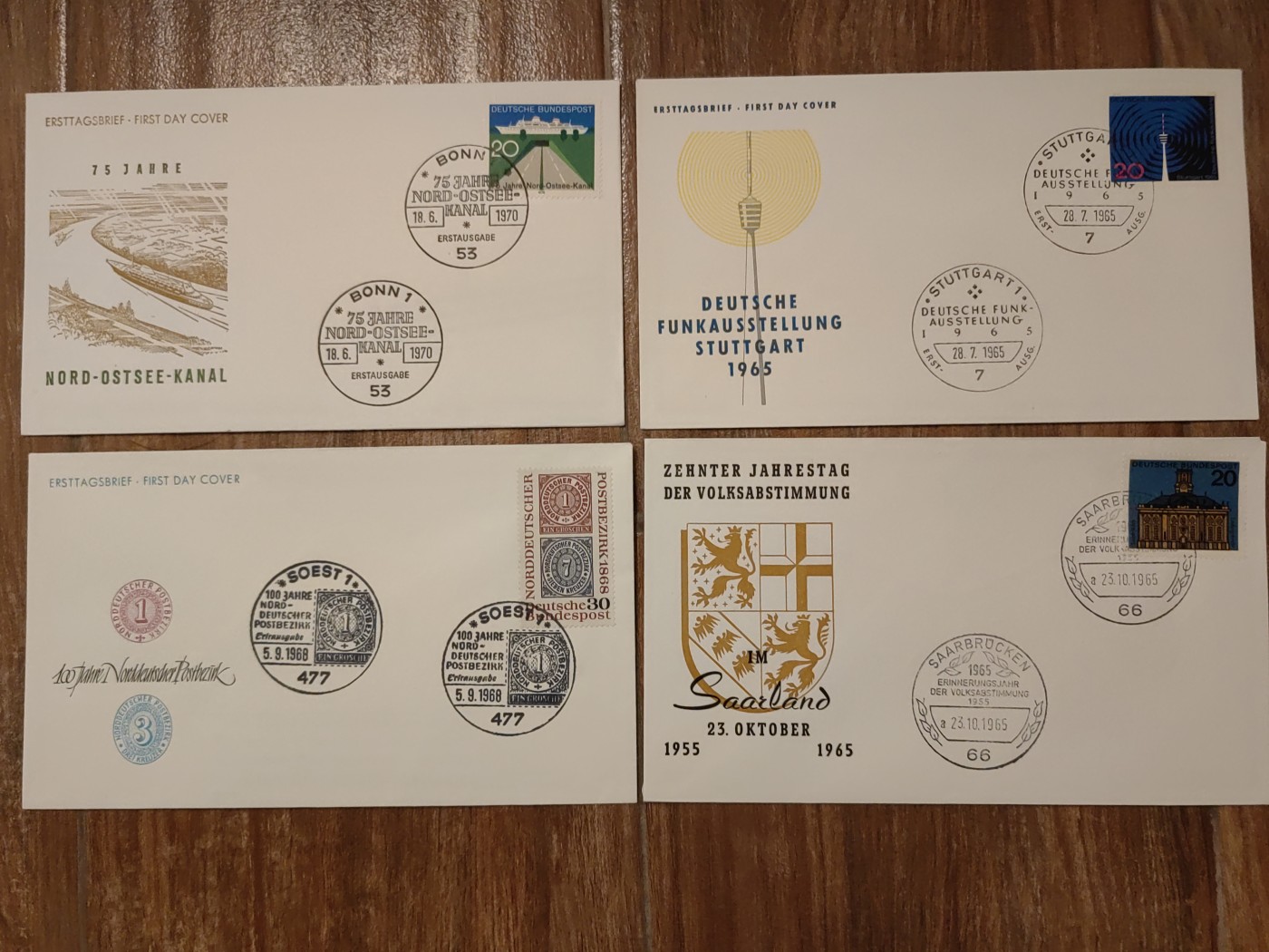 多国邮品🌞放大漏💥🔥💥组合专场 第③⑤场 德国不同主题首日封12件