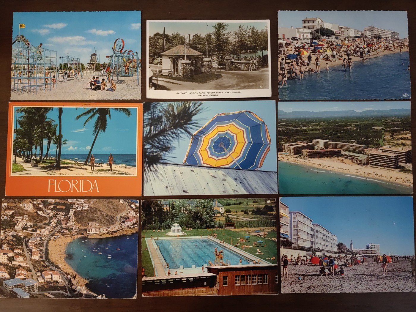 多国邮品🌞放大漏💥🔥💥组合专场 第③⑤场 阳光与海滩 9件