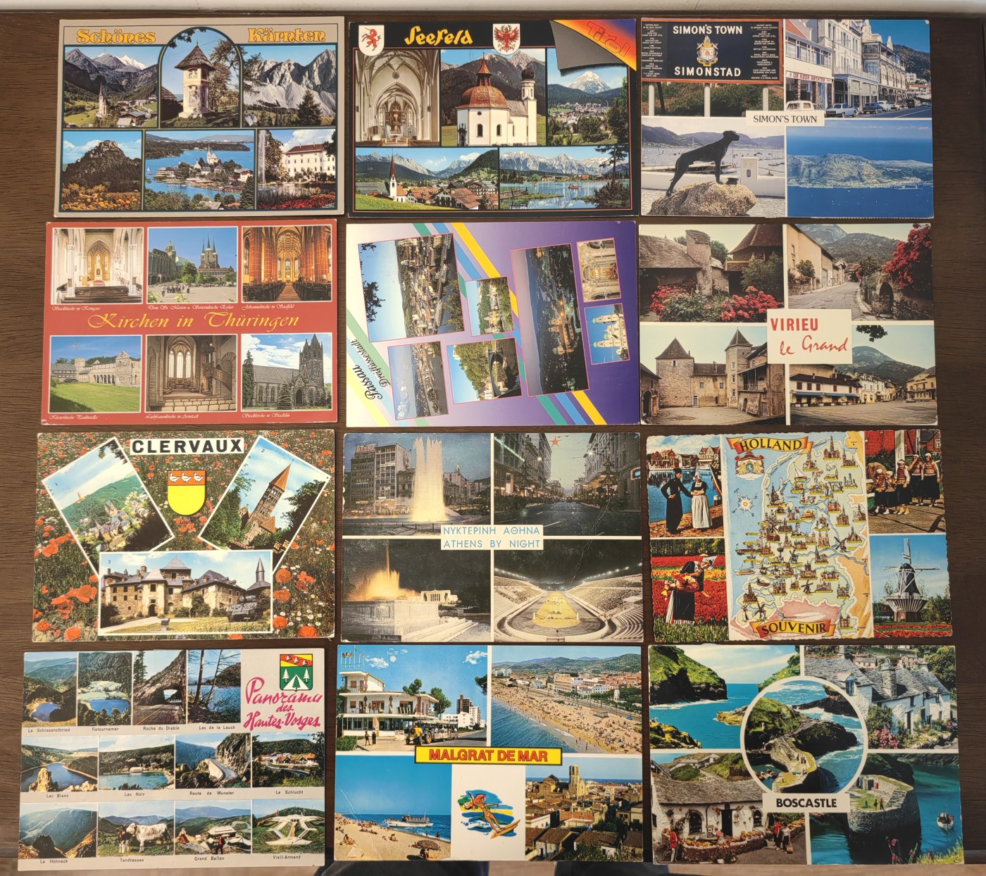 多国邮品🌞放大漏💥🔥💥组合专场 第③⑤场 多国自然人文风光（12件全实寄）