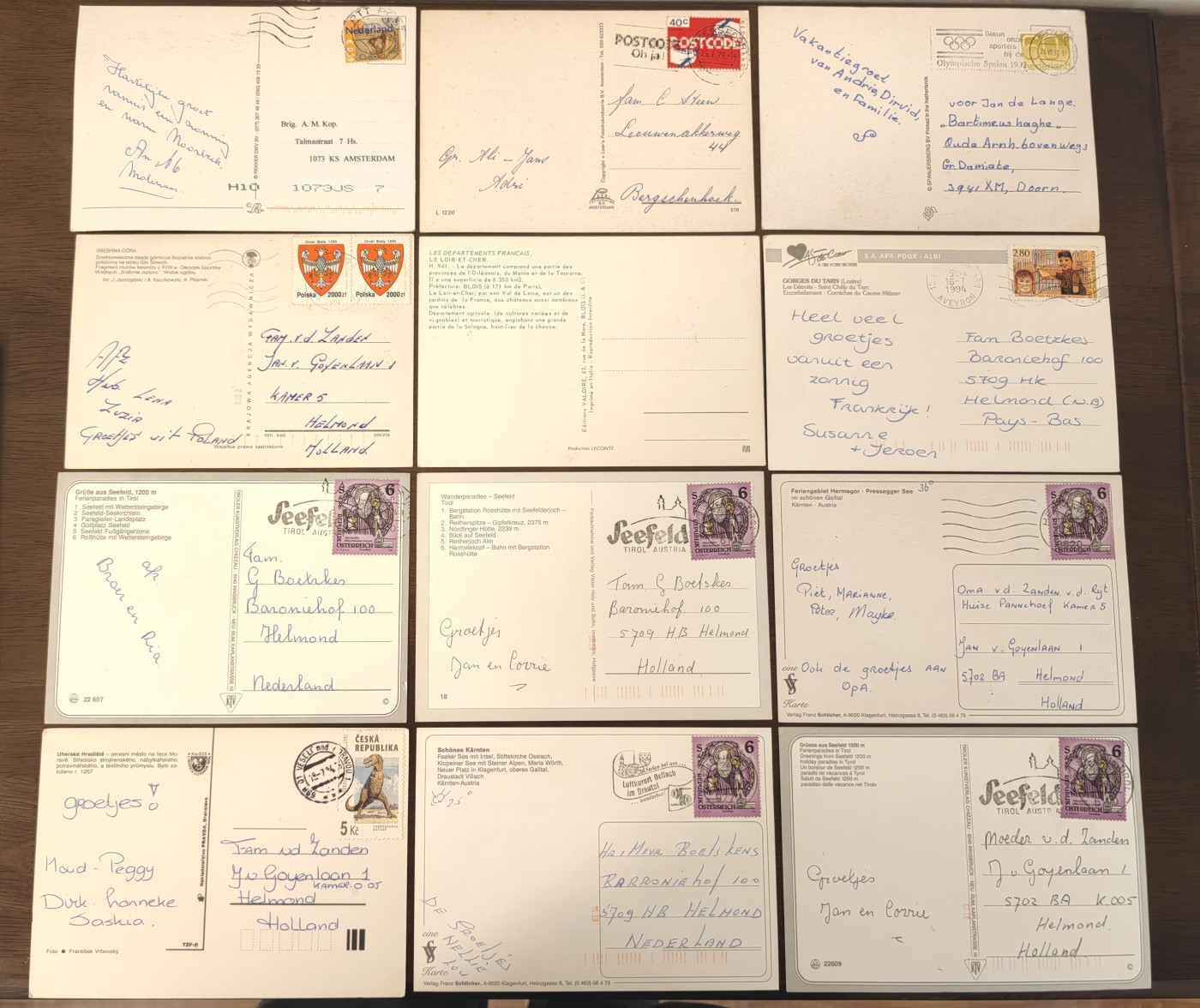 多国邮品🌞放大漏💥🔥💥组合专场 第③⑤场 多国自然人文风光（12件全实寄）