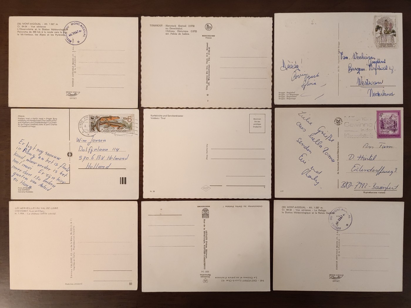 多国邮品🌞放大漏💥🔥💥组合专场 第③⑤场 中世纪城堡系列9件