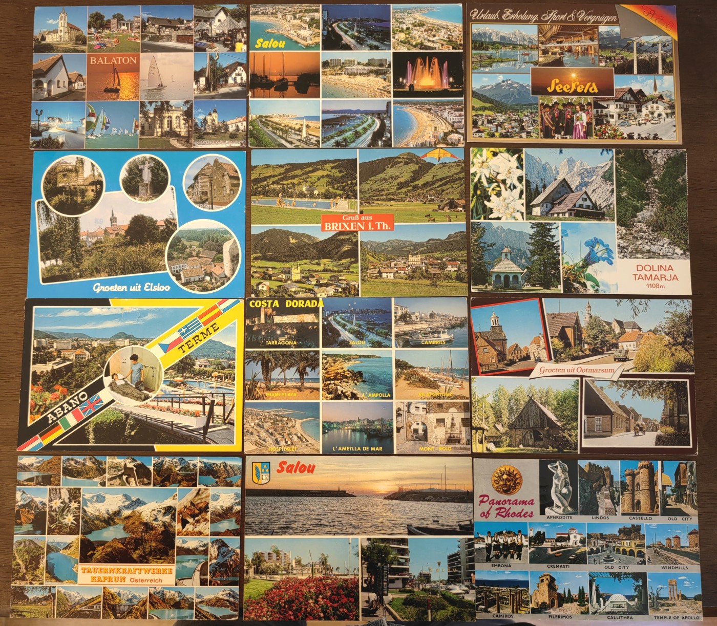 多国邮品🌞放大漏💥🔥💥组合专场 第③⑤场 多国自然人文风光（12件全实寄）