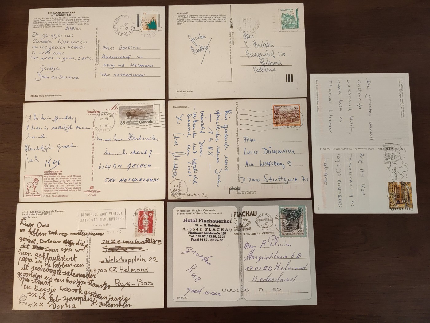 多国邮品🌞放大漏💥🔥💥组合专场 第③⑤场 雪山风光（全实寄 7件）