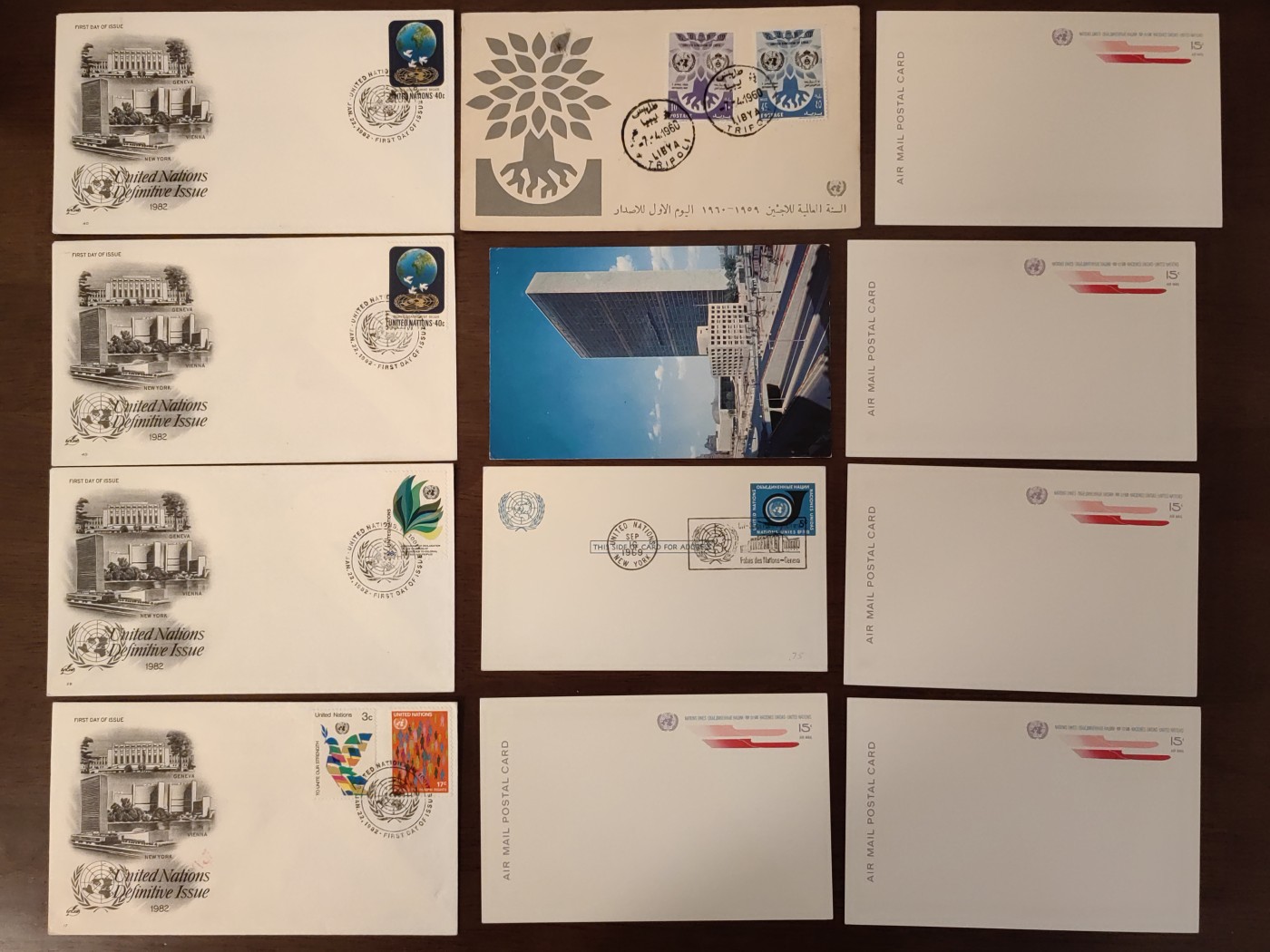 多国邮品🌞放大漏💥🔥💥组合专场 第③⑤场 联合国邮品12件