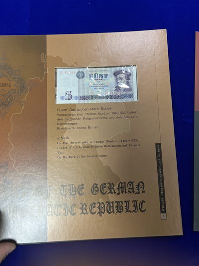 飞翔风筝第八场世界钱币拍卖 - 德意志民主共和国马克