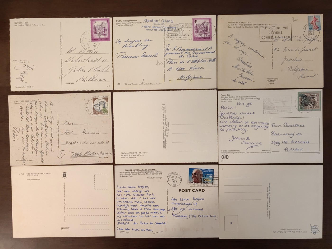 多国邮品🌞放大漏💥🔥💥组合专场 第③⑤场 广角全景摄影系列 9件