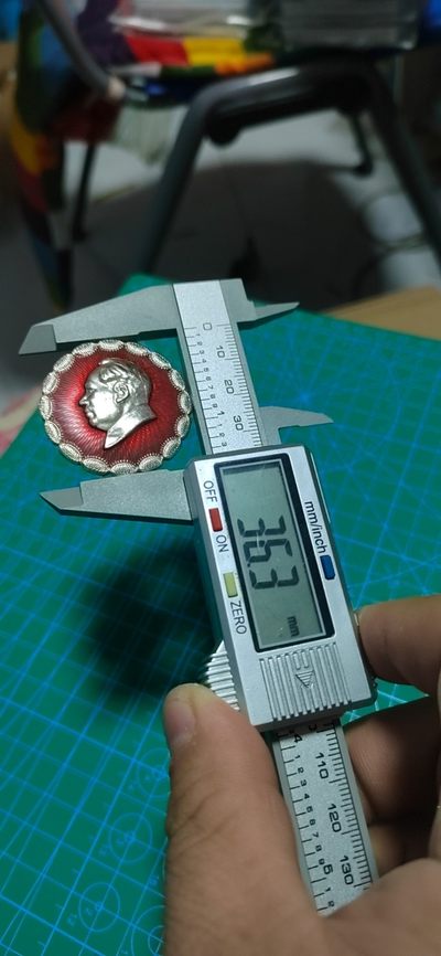 毛主席像章拍场，都是部队章 🔥🔥葵花异形章🔥🔥毛主席像章，36.3毫米，背面有铭文：浙江军区  六四O九