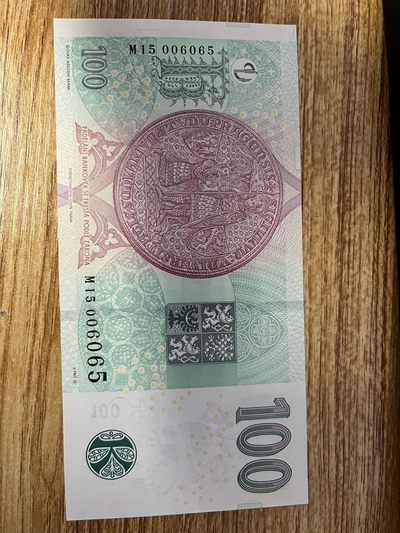 外币 捷克斯洛伐克 100 纪念钞 稀有版本 - 外币 捷克斯洛伐克 100 纪念钞 稀有版本